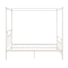 Manila Metal Canopy Bed Frame - White - Queen