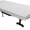 Folding Guest Bed With Memory Foam - Black - N/A