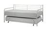 DHP Trundle for Metal Daybed, Off White - White - Twin