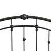 Metal Bed - Antique Pewter - N/A