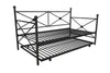 DHP Lubin Twin Daybed and Twin Trundle, Black - Black - Twin