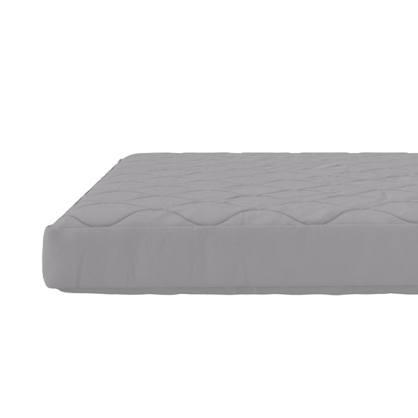 DHP Value 6" Polyester Filled Quilted Top Bunk Bed Mattress - Soft Grey - Twin