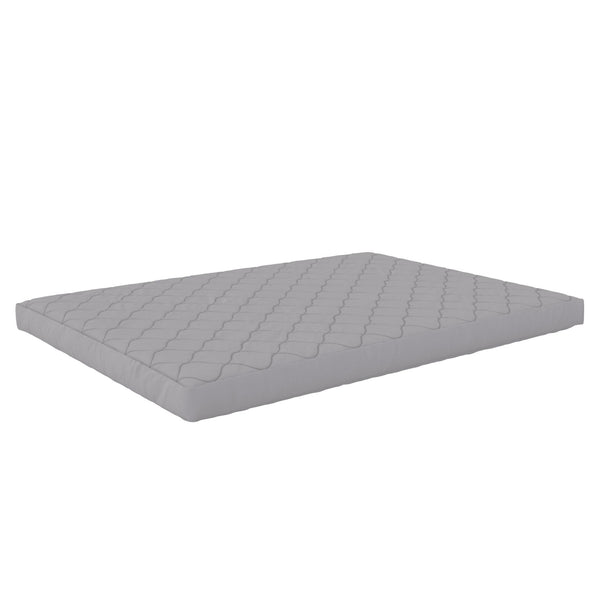 DHP Value 6" Polyester Filled Quilted Top Bunk Bed Mattress - Soft Grey - Full