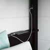 Moon Bunk Bed with USB Port - Espresso - N/A