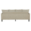 Forbin Reversible Sectional Sofa Couch with Pillows - Beige - N/A