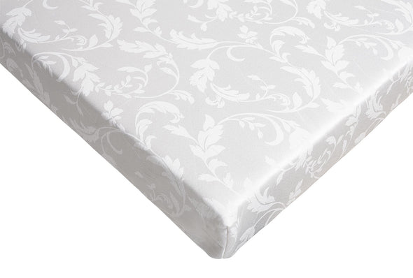 Value 6 Inch Twin Polyester Filled Mattress with Jacquard Cover - White - Twin