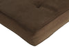 DHP 8 Inch Independently Encased Coil Futon Mattress, Brown Microfiber - Brown - Full