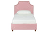 Melita Upholstered Bed - Pink - Twin