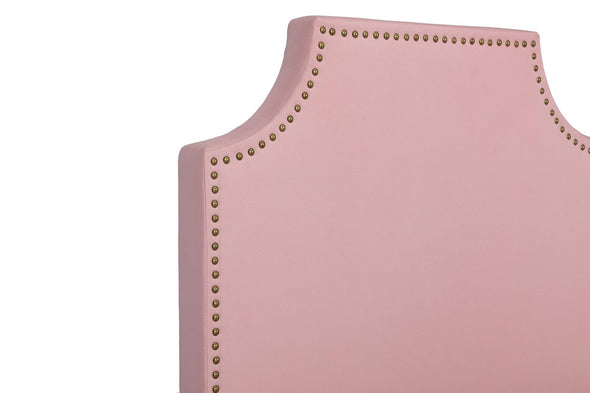 Melita Upholstered Bed - Pink - Twin