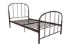 DHP Lafayette Metal Bed, Bronze, Twin - Bronze - Twin