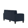 Zakari Modern Sofa - Blue Linen - N/A