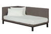 DHP Mid Century Upholstered Modern Daybed, Twin, Gray Linen - N/A - Twin