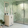 Sunnybrooke 24 Inch Bathroom Mirror - Rustic White - 24"