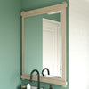 Sunnybrooke 30 Inch Bathroom Mirror - Rustic White - 30"