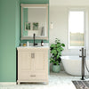 Sunnybrooke 30 Inch Bathroom Mirror - Rustic White - N/A