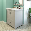 Sunnybrooke 30 Inch Bathroom Vanity - Gray - 30"