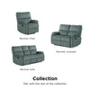 Sterling Reclining Upholstered Sofa - Slate Green - N/A