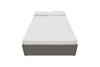 DHP Maven Platform Bed with Storage, Full, Gray Linen - Grey Linen - Full