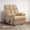 Padded Massage Chair Recliner - Tan - N/A