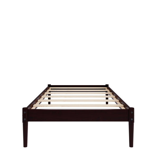 Lorriana Wood Platform Bed - Espresso - Twin