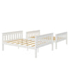 Moon Bunk Bed with USB Port - White - N/A