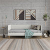 Alicent Mid-Century Upholstered Daybed Frame - Light Gray - Twin