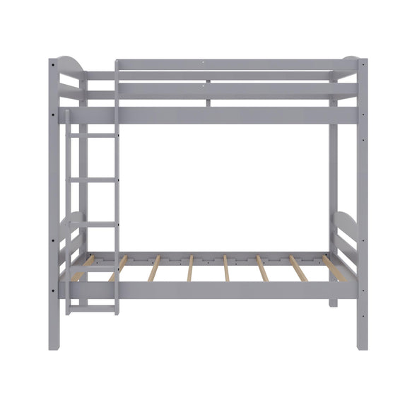 Clearwater Triple Bunk Bed - Gray - N/A