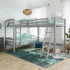 Clearwater Triple Bunk Bed - Gray - N/A