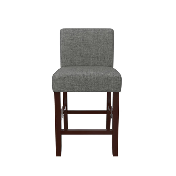 DHP Parsons Counter Stool - Gray - Set of 2