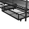 Jaxon Twin/Twin Bunk Bed with Storage Drawers - Black - Twin-Over-Twin
