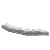 DHP Beverly Wave Adjustable Memory Foam Lounger, Gray Microfiber - Gray - N/A