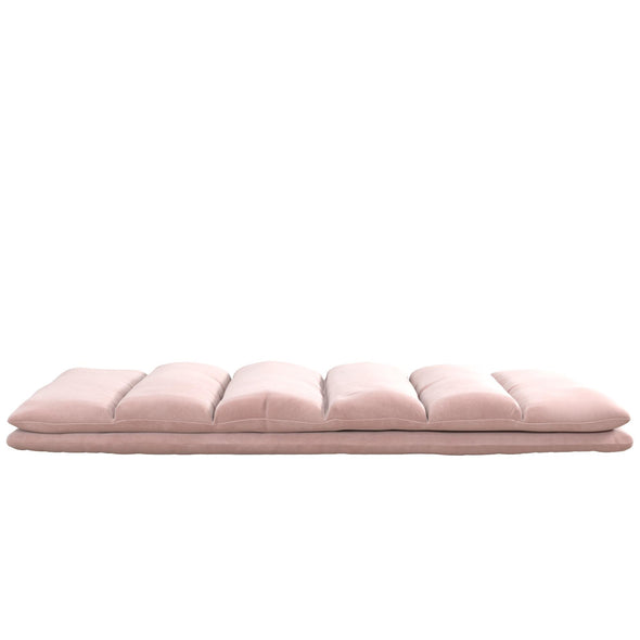 Beverly Wave Adjustable Memory Foam Lounger - Pink - N/A