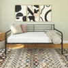 Metal Daybed  - Black - Twin