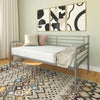 Metal Daybed  - Silver - Twin