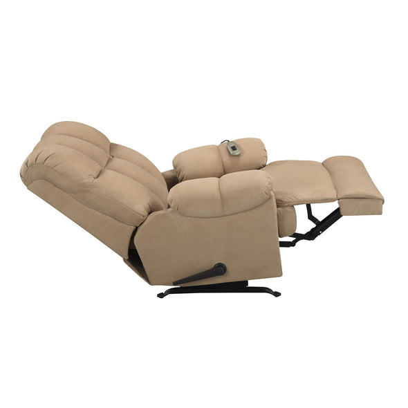 Padded Massage Chair Recliner - Tan - N/A