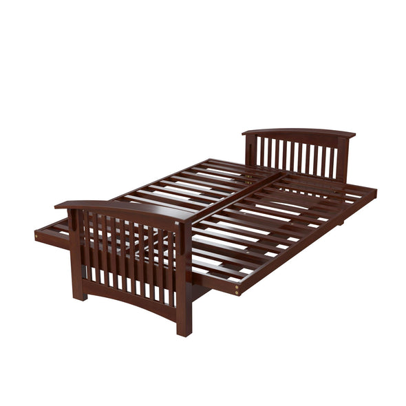 Cameron All Wood Futon Frame - Espresso - N/A