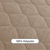 DHP Value 6" Polyester Filled Quilted Top Bunk Bed Mattress - Tan - Twin
