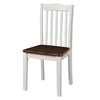 Shiloh 2-Pack Dining Chair Set - Dark Walnut/White - N/A
