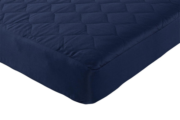 DHP Dana 6 Inch Quilted Full Mattress with Removable Cover and Thermobonded Polyester Fill, Blue - Blue - Full