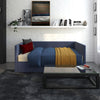 DHP Daybed with Storage, Full, Blue Linen - Blue Linen - Full