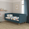 Franklin Mid Century Upholstered Daybed - Blue - Twin