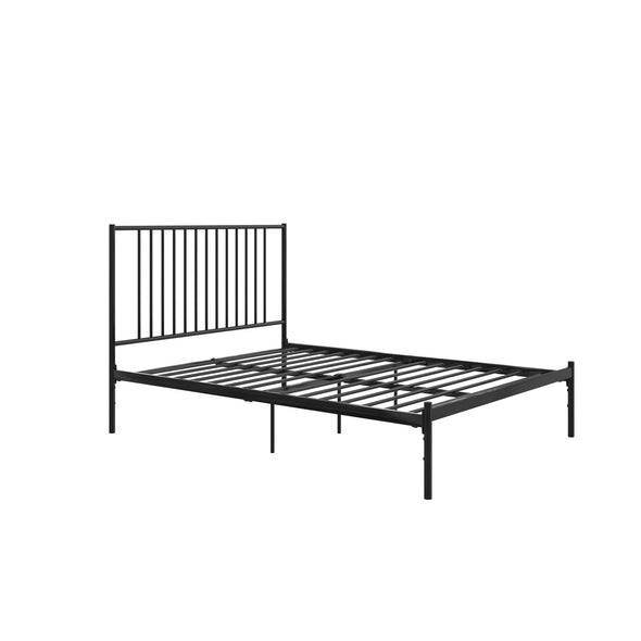 DHP Ember Metal Bed, Full, Black - Black - Full