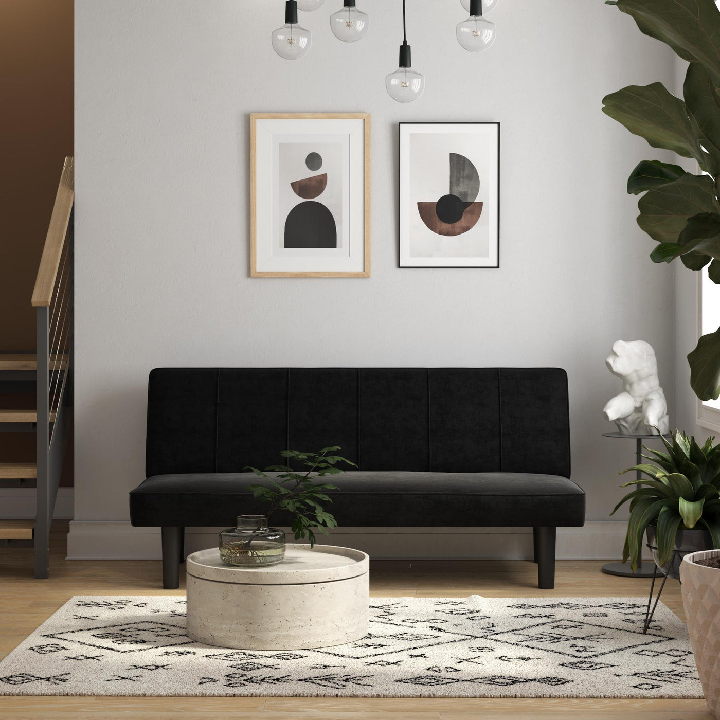 Luxurygoods modern clearance futon couch