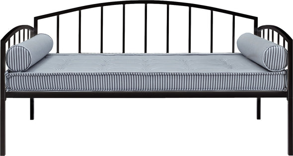 DHP Ava Metal Daybed, Black - Black - Twin